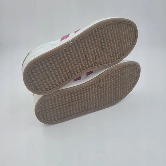 Lucky Brand Women's White Pink Lime Accent Hinta Comfort Sneakers Size 9.5 - Picture 7 of 10